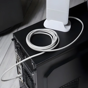 Патч-корд Rexant 18-8006 UTP RJ-45 вил.-вилка RJ-45 кат.5E 3м серый LSZH