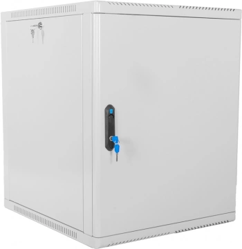 Шкаф коммутационный ЦМО (ШРН-12.350.1) настенный 12U 600x359мм пер.дв.металл 200кг серый 300мм 14кг 180град. 612мм металл