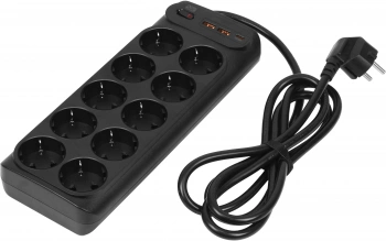 Сетевой фильтр Powercom SP-10 USB2A1СB 1.8м