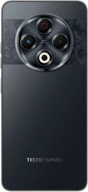 Смартфон Tecno Spark 30 128Gb 8Gb черный моноблок 3G 4G 2Sim 6.78