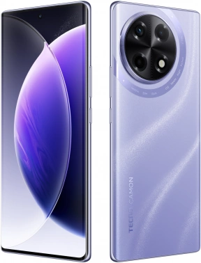 Смартфон Tecno Camon 30S 128Gb 8Gb сиреневый моноблок 3G 4G 2Sim 6.78