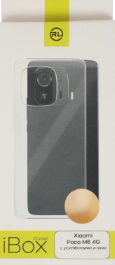 Чехол (клип-кейс) Redline для Xiaomi Poco M6 4G iBox Crystal