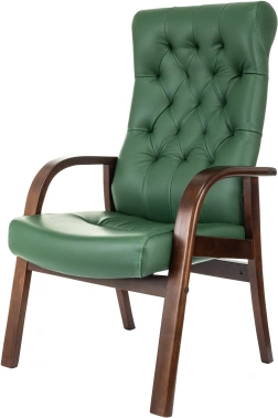 Кресло Бюрократ  T-9928WALNUT-CF