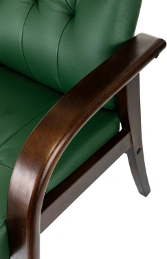 Кресло Бюрократ  T-9928WALNUT-CF