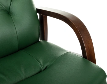 Кресло Бюрократ  T-9928WALNUT-CF