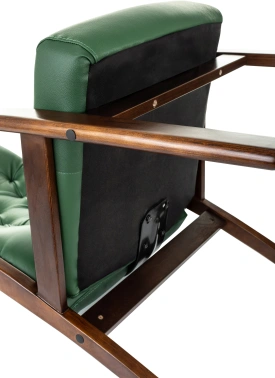 Кресло Бюрократ  T-9928WALNUT-CF