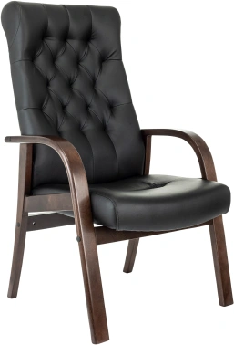 Кресло Бюрократ  T-9928WALNUT-CF