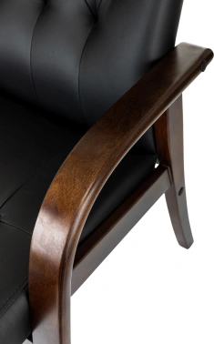 Кресло Бюрократ  T-9928WALNUT-CF