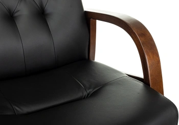 Кресло Бюрократ  T-9928WALNUT-CF