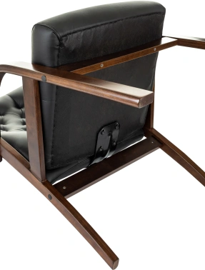 Кресло Бюрократ  T-9928WALNUT-CF