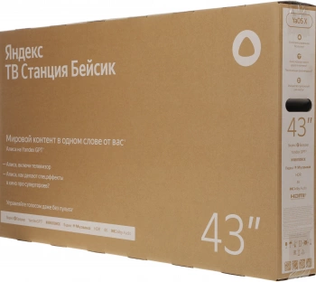 Телевизор LED Yandex 43