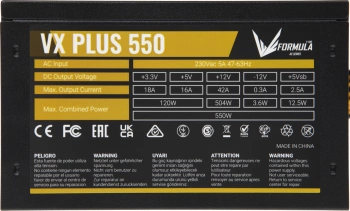 Блок питания Formula ATX 550W AC VX PLUS