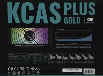 Блок питания Formula ATX 650W AC KCAS PLUS GOLD 650W RGB