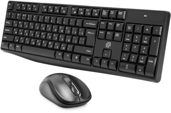 Клавиатура + мышь Оклик S260W