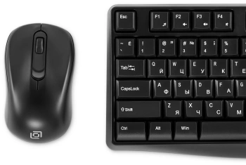 Клавиатура + мышь Оклик S260W