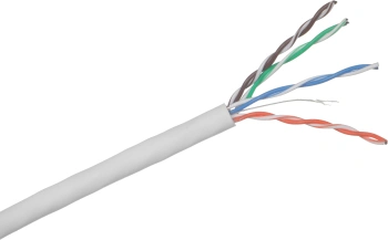 Кабель информационный Lanmaster TWT-5EUTP-XL-LSZH кат.5E UTP 4 пары 24AWG LSZH внутренний 305м белый