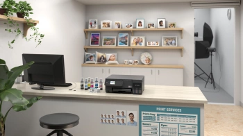 МФУ струйный Epson EcoTank L8100