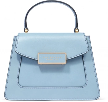 Сумка женская The Bridge Ginevra 04340501/2T голубая натур.кожа
