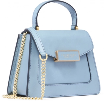 Сумка женская The Bridge Ginevra 04340501/2T голубая натур.кожа