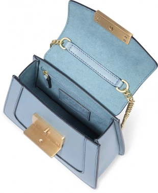 Сумка женская The Bridge Ginevra 04340501/2T голубая натур.кожа