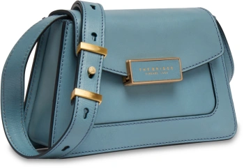 Сумка женская The Bridge Ginevra 04341501/2T голубая натур.кожа