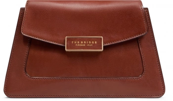 Сумка женская The Bridge Ginevra 04342501/14 коричневая натур.кожа