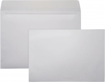 Конверт Silwerhof Eco 164.250 C4 229x324мм белый силиконовая лента 90г/м2 (pack:250pcs)