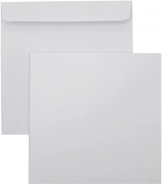 Конверт Silwerhof Eco 201060 CD 125x125мм без окна белый клеевой слой 80г/м2 (pack:1000pcs)