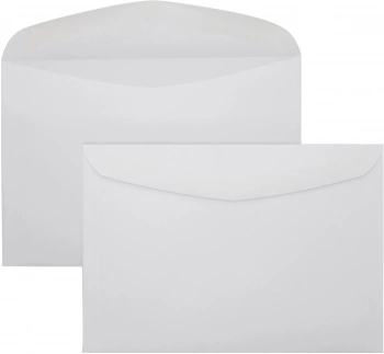 Конверт Silwerhof Eco 250.100 C5 162x229мм белый клеевой слой 80г/м2 (pack:100pcs)