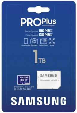 Флеш карта microSDXC 1TB Samsung  MB-MD1T0SA
