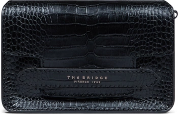 Сумка женская The Bridge Lucrezia Wow 04121422/20 черная натур.кожа
