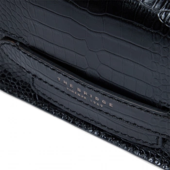 Сумка женская The Bridge Lucrezia Wow 04121422/20 черная натур.кожа