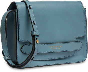 Сумка женская The Bridge Lucrezia 04193001/2T голубая натур.кожа