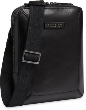 Сумка мужская The Bridge Giulio 05260501/7R черная натур.кожа