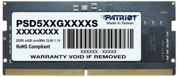 Память DDR5 8GB 5600MHz Patriot  PSD58G560041S