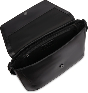 Сумка-мессенджер мужская The Bridge Giulio 05262501/7R черная натур.кожа