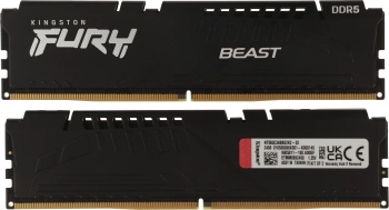 Память DDR5 2x16GB 6000MHz Kingston  KF560C36BBE2K2-32