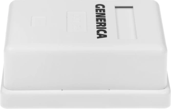 Розетка ITK CS2-1C5EF-12-G настенная 49.2x62.5x25.2мм крышка RJ45 пластик белый (упак.:1шт)