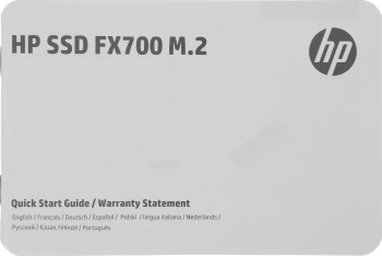 Накопитель SSD HP PCIe 4.0 x4 512GB 8U2N1AA#ABB FX700