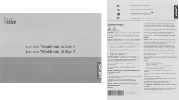 Ноутбук Lenovo Thinkbook  16 G6 IRL