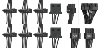 Блок питания Digma ATX 500W DPSU-500W-WH