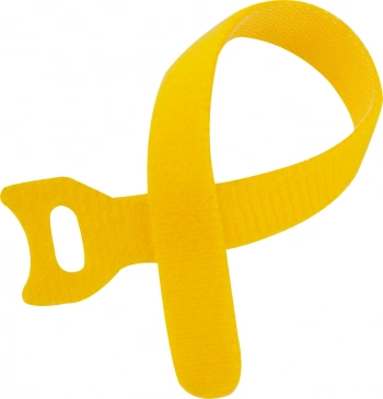 Хомут-липучка Lanmaster  LAN-VCM180-YL