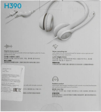 Наушники с микрофоном Logitech H390
