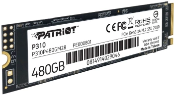 Накопитель SSD Patriot PCIe 3.0 x4 480GB P310P480GM28