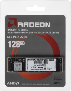 Накопитель SSD AMD PCIe 3.0 x4 128GB R3MP30128G8