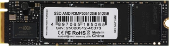 Накопитель SSD AMD PCIe 3.0 x4 512GB R3MP30512G8