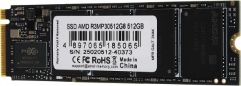 Накопитель SSD AMD PCIe 3.0 x4 512GB R3MP30512G8