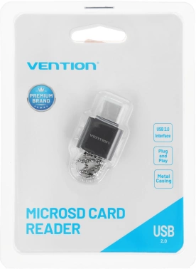 Устройство чтения карт памяти USB Type-C Vention CLMH0