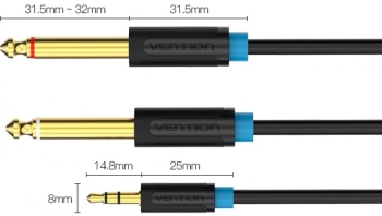 Кабель аудио Vention BACBH