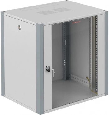 Шкаф коммутационный Sysmatrix (WP 6315.710 ) настенный 15U 600x350мм пер.дв.стекл 2 бок.пан. 60кг серый 200мм 24кг 720мм IP20 металл